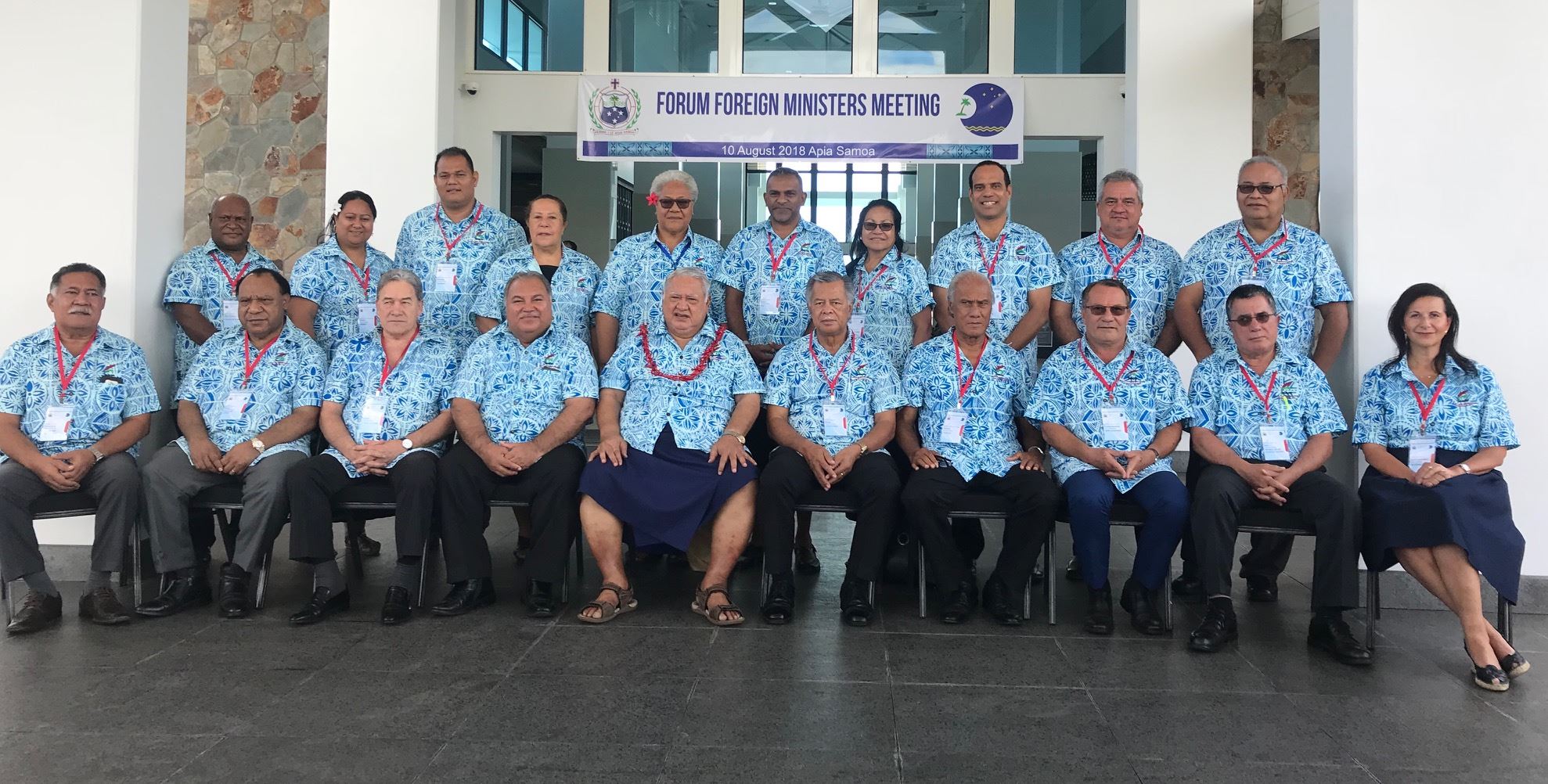 49th Pacific Islands Forum 2018 50 years after the first nuclear test, and 20 years after the last. The French Polynesia atoll of Mururoa is still largely a no-go zone. Photo: AFP
