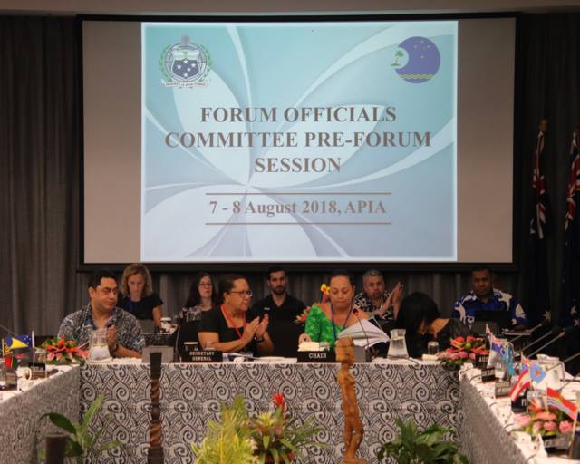 49th Pacific Islands Forum 2018 014 50 years after the first nuclear test, and 20 years after the last. The French Polynesia atoll of Mururoa is still largely a no-go zone. Photo: AFP