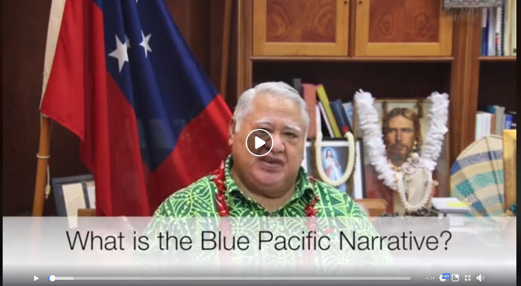 As Chair of the Pacific Islands Forum, #Samoa has spoken a lot about the the #BluePacific.