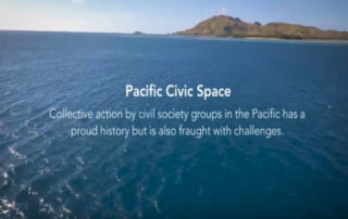 Civic space in the Pacific