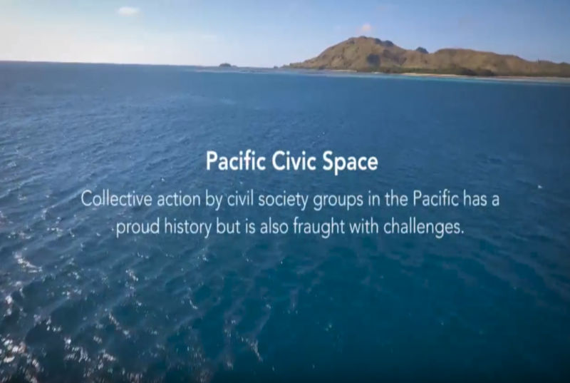 Civic space in the Pacific