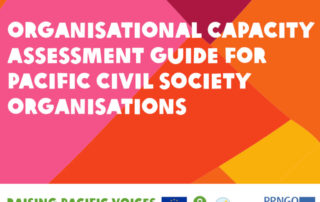 Organisational Capacity Assessment Guide for Pacific Civil Society Organisations