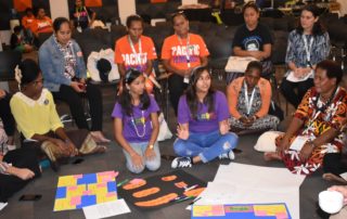 Participants at the Pacific Feminist Forum