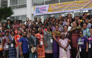 Delegates to the second Pacific Feminist Forum