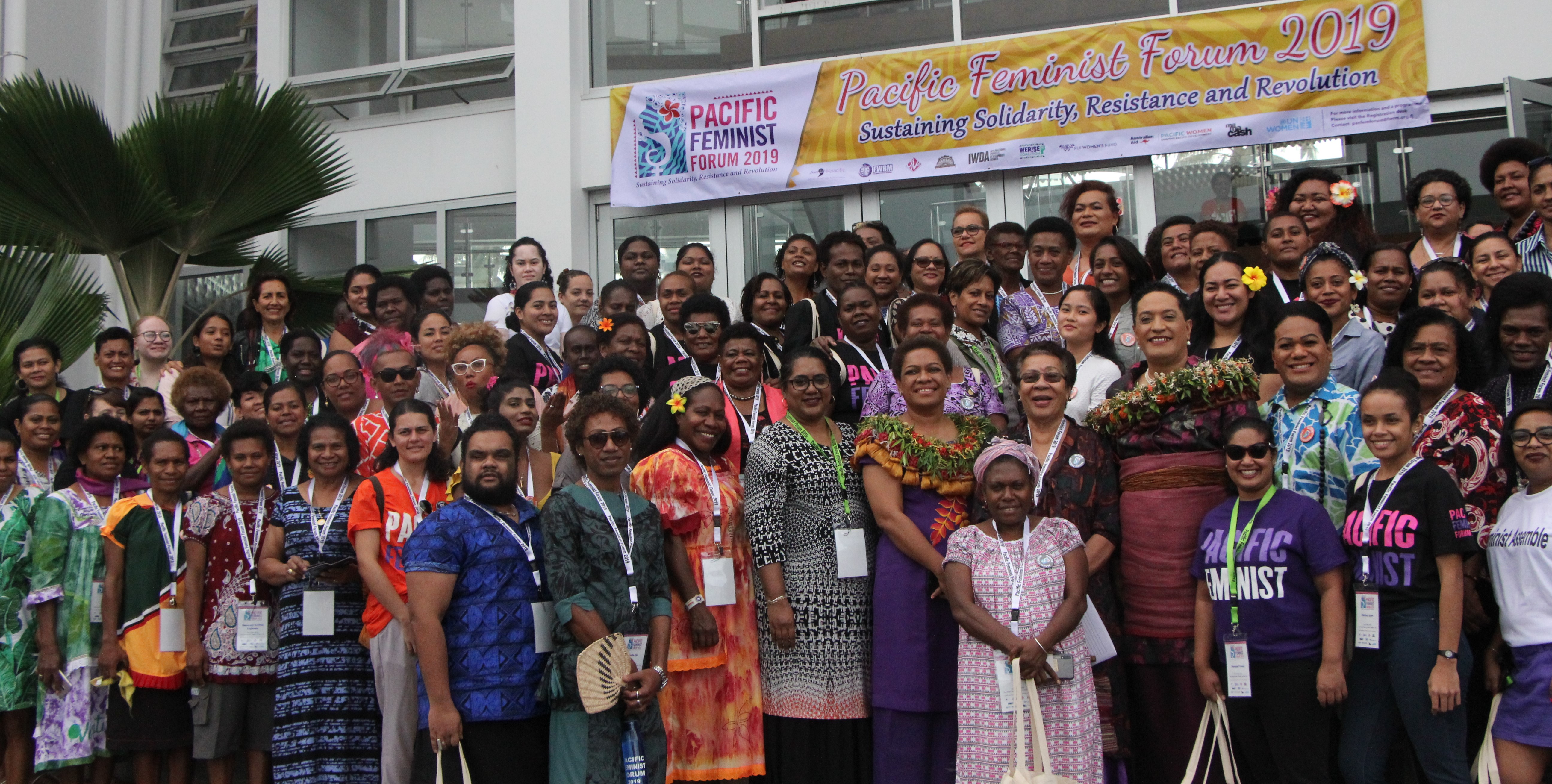 Delegates to the second Pacific Feminist Forum