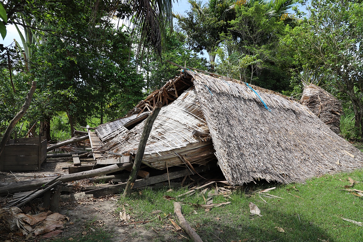 The recent Tropical Cyclone Harold took its toll at many parts of the province.